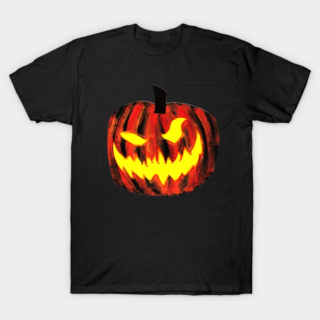 Jack O Lantern T-Shirt by lucafon18